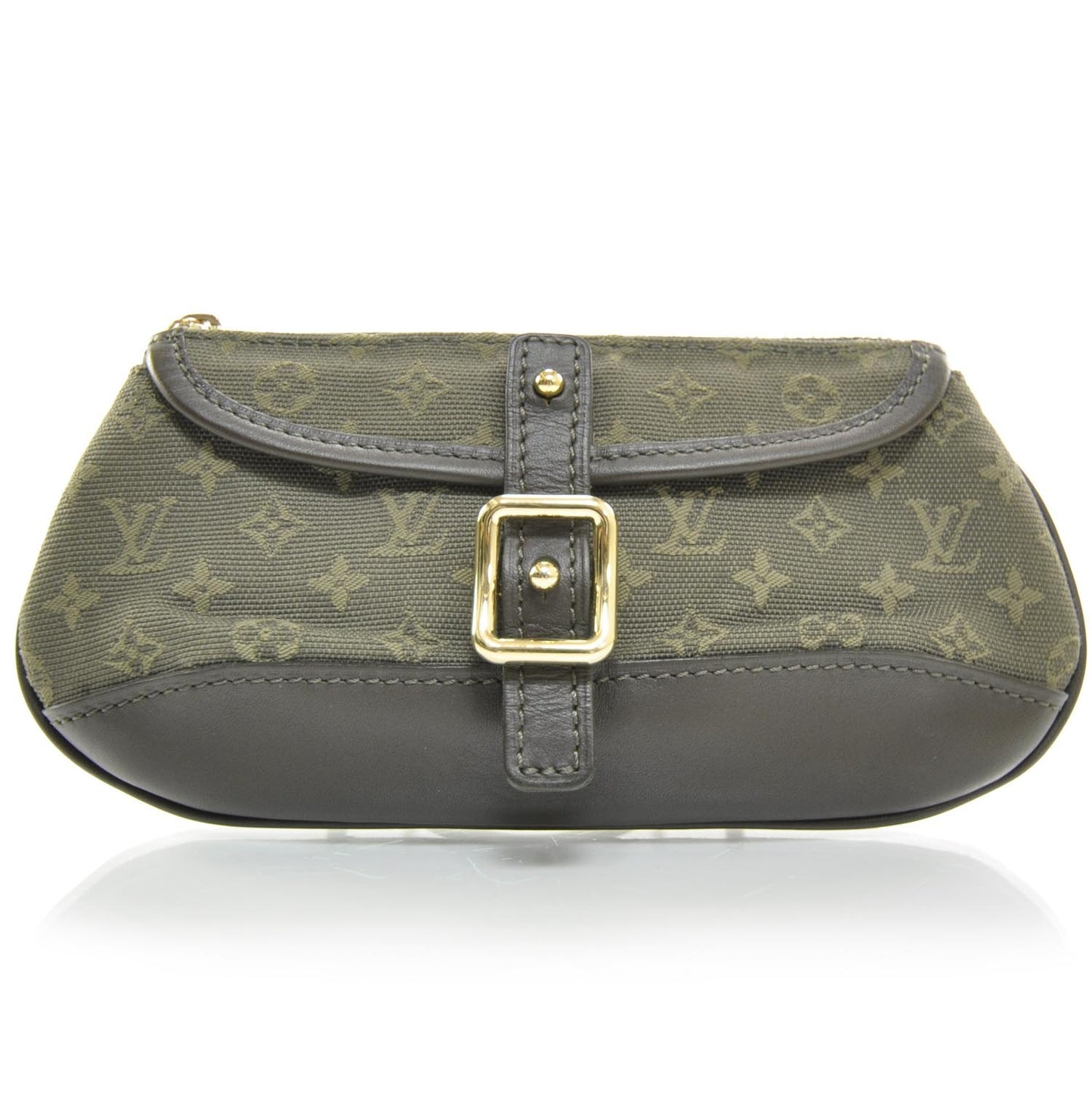 Mini Monogram Anne Sophie Pochette Clutch Kaki