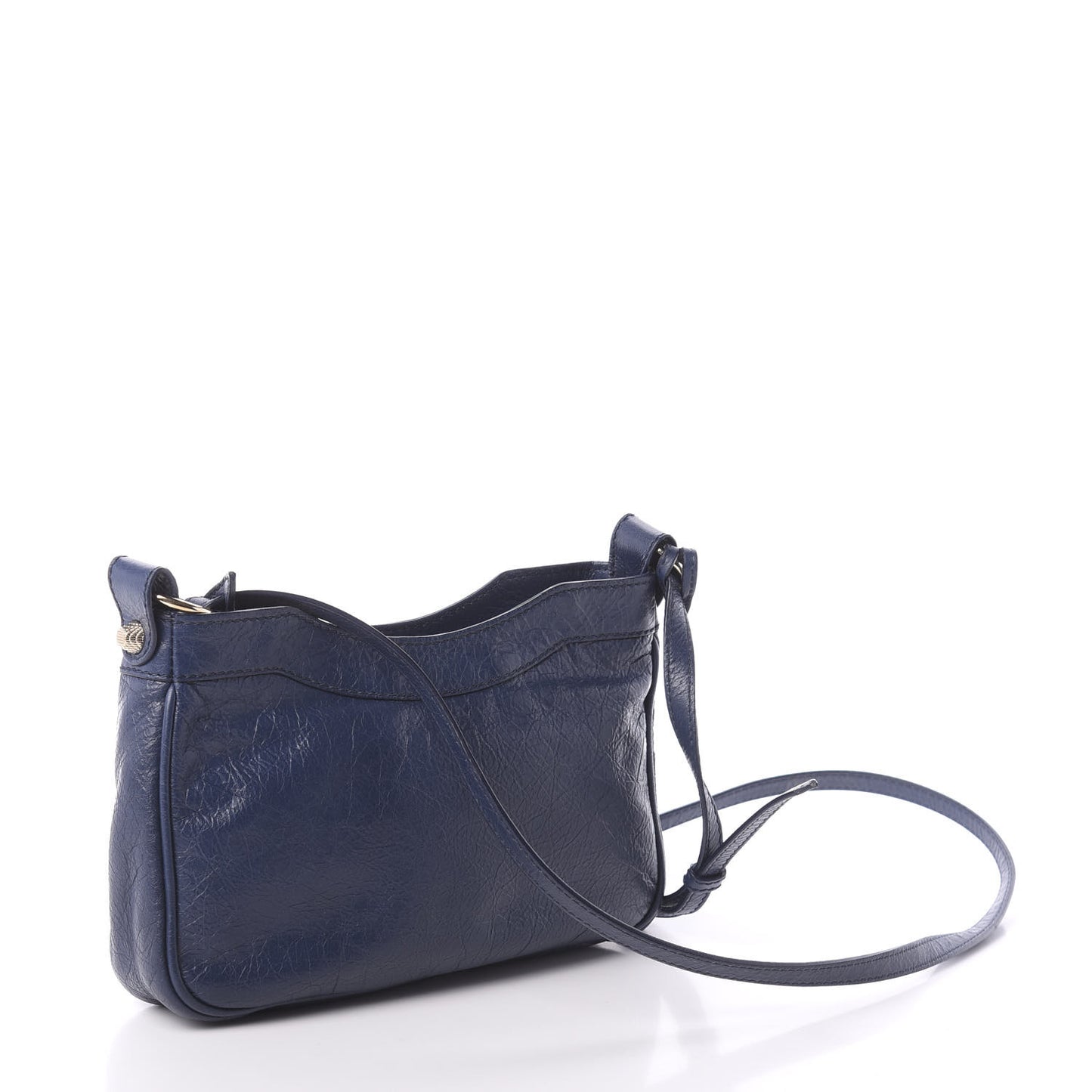 Agneau Giant 12 Silver Hardware Hip Bleu Roi
