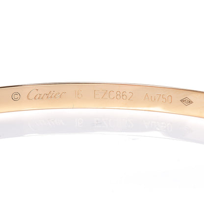 Cartier 18K Yellow Gold 10 Diamond Small LOVE Bracelet 16 4 of 5