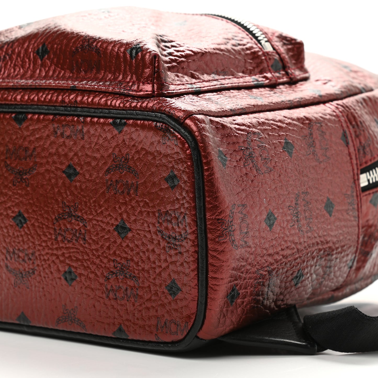 Metallic Visetos Small Stark Backpack Scooter Red