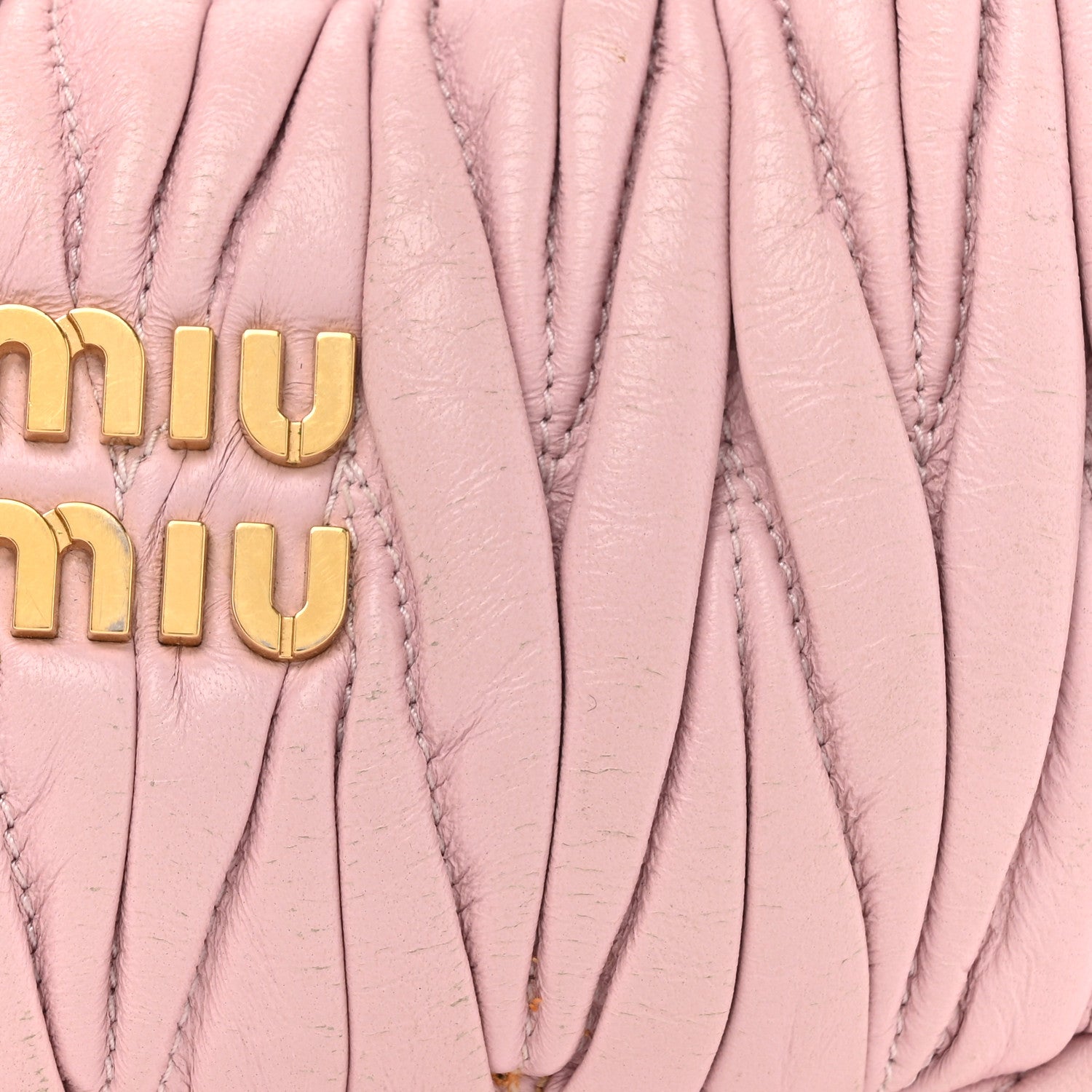 Miu Miu Nappa Matelasse Mini Wander Hobo Alabaster Pink 7 of 13