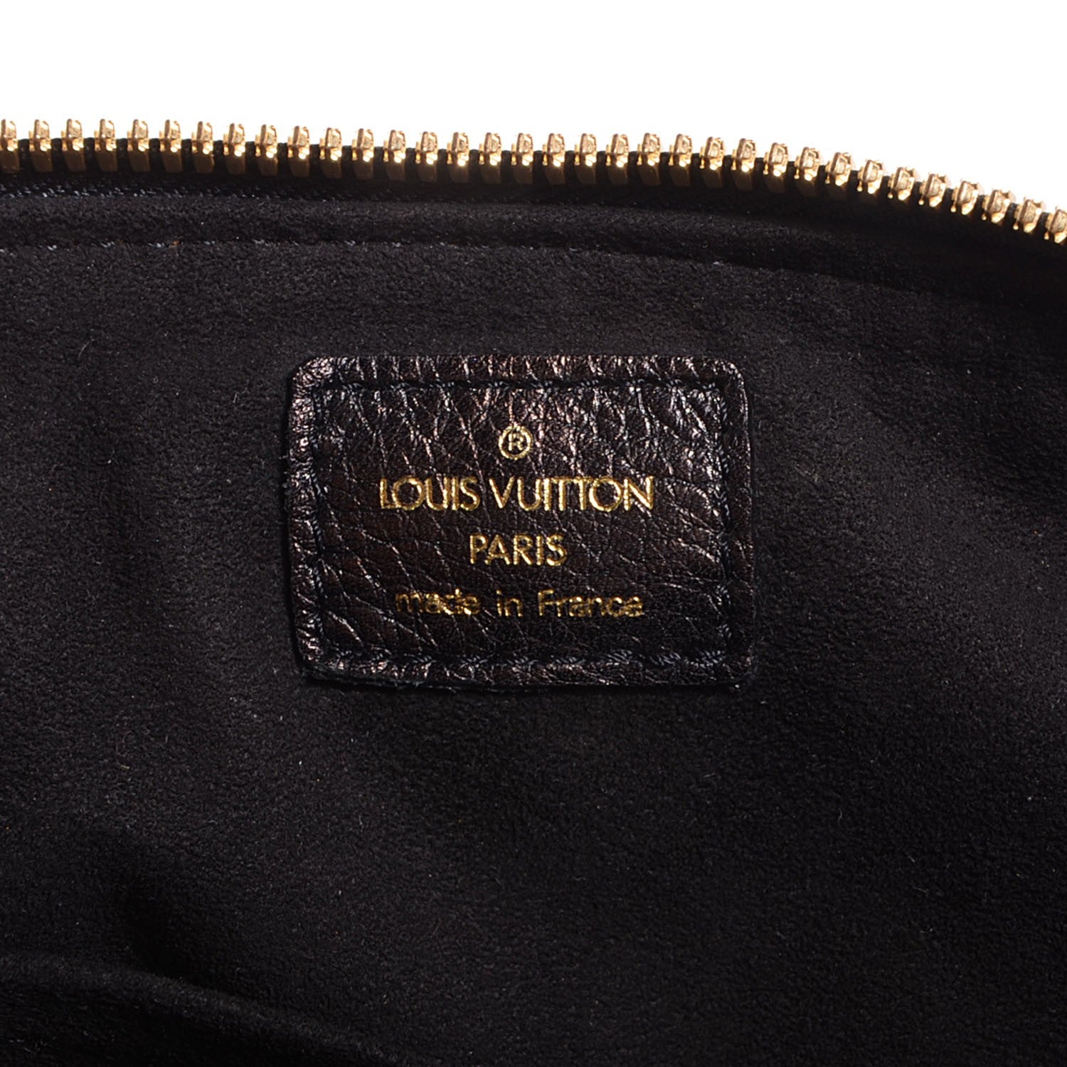 Louis Vuitton Calfskin Patent Embossed Monogram Stephen Ivory 6 of 7