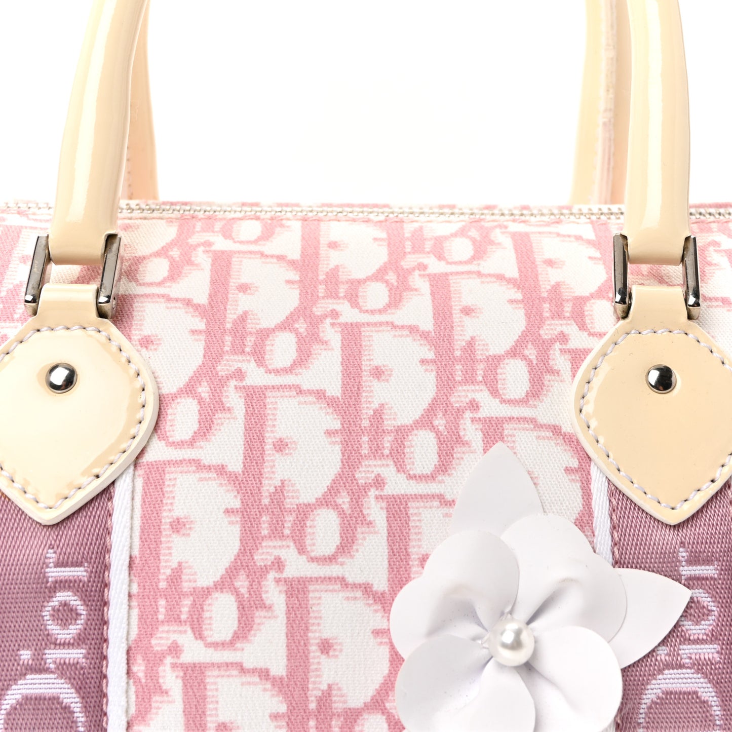 Monogram Girly Boston Pink