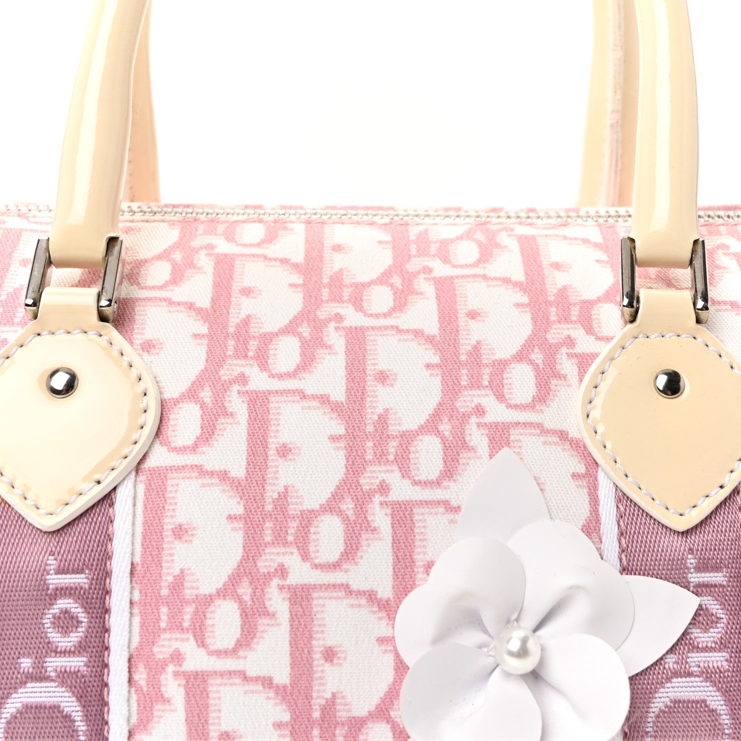 Christian Dior Monogram Girly Boston Pink 8 of 10