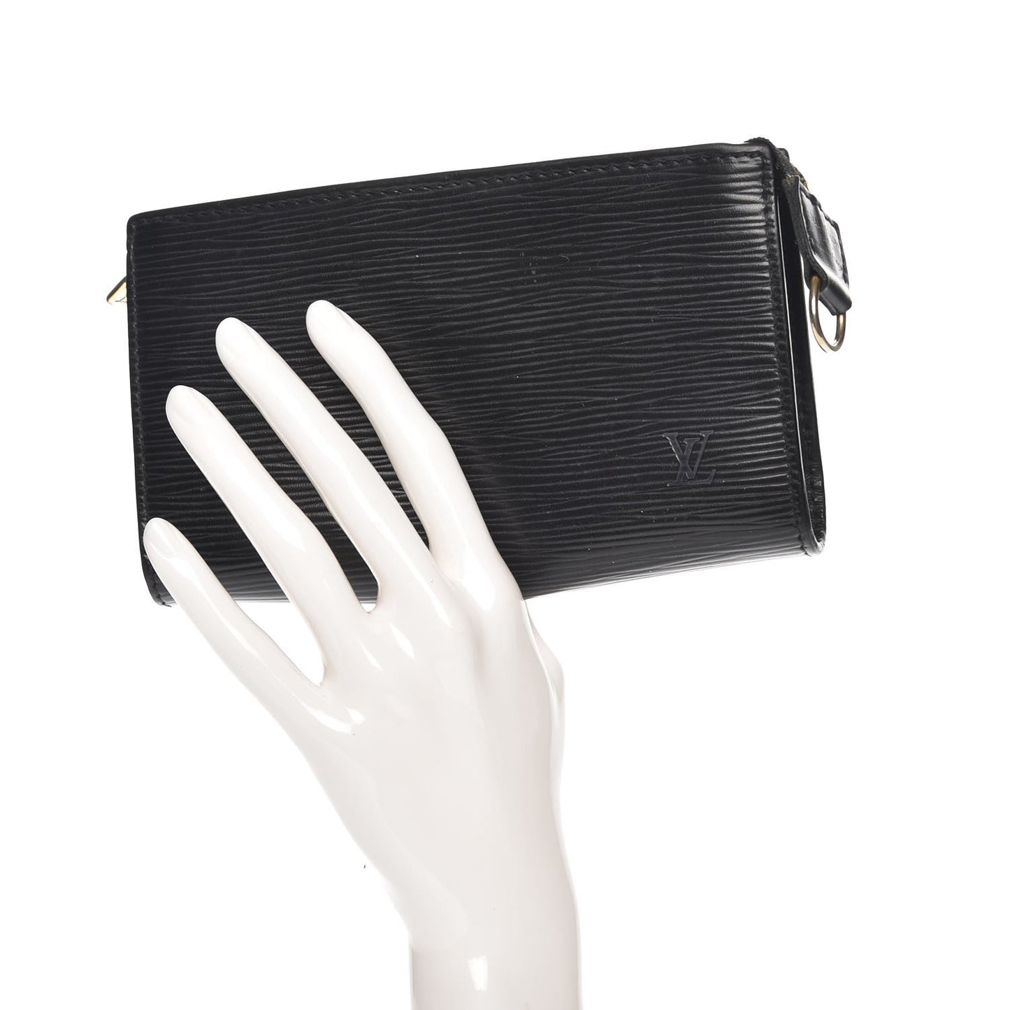 Epi Bucket Pochette Accessories Black
