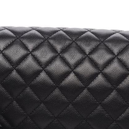 Chanel Caviar Quilted Medium Boy Flap So Black 9 of 13