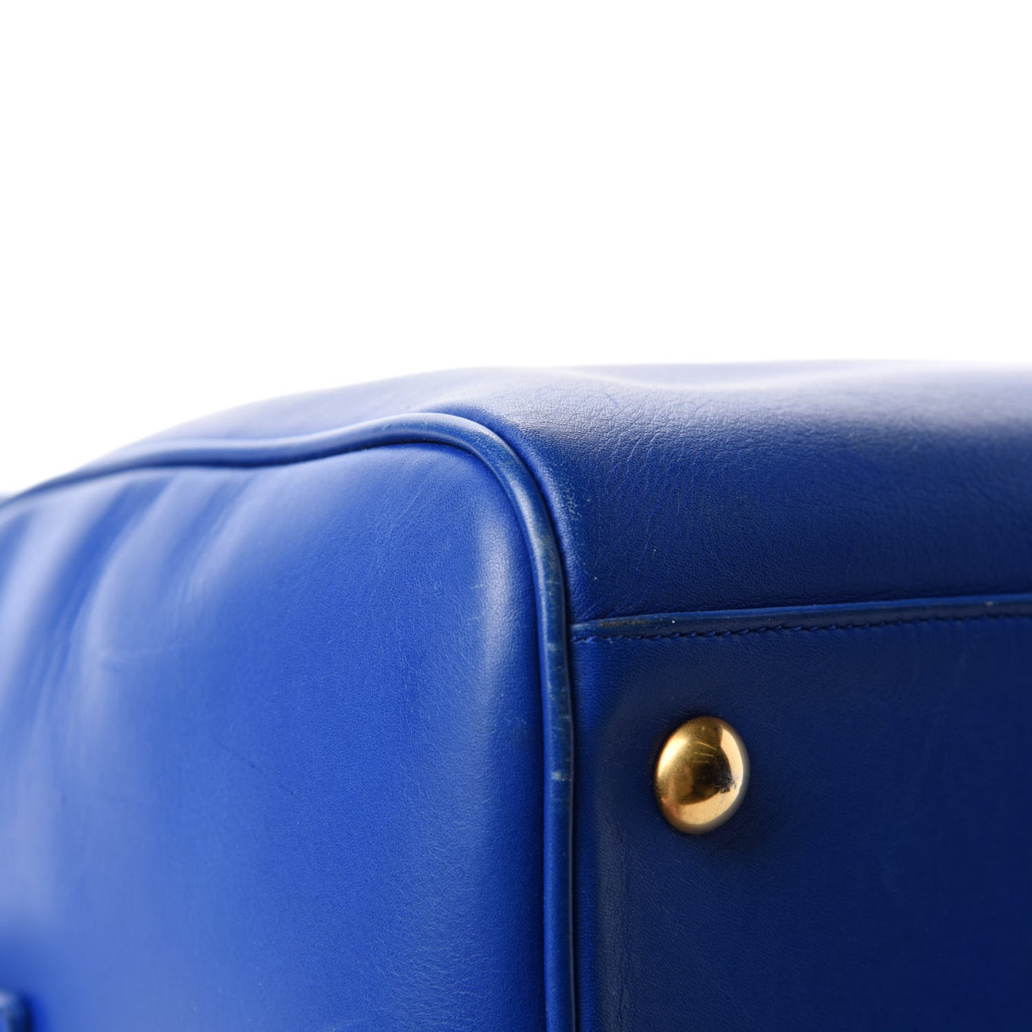 Calfskin Classic Duffle 6 Blue