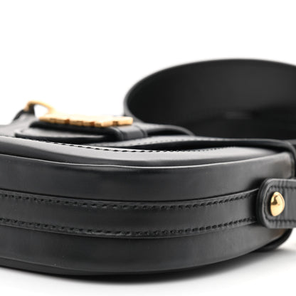 Christian Dior Calfskin D Fence Saddle Bag Black 10 of 11