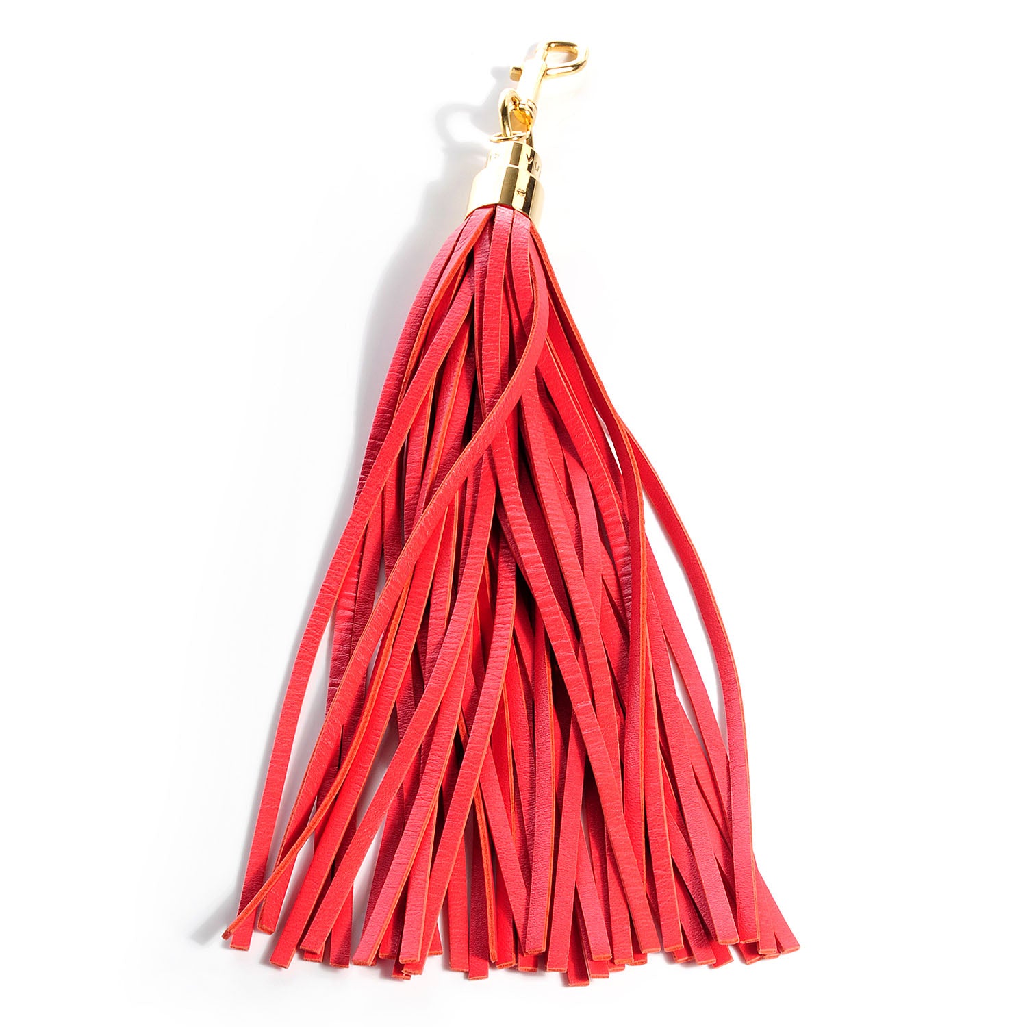 Louis Vuitton Rainbow Bag Charm Large Tassel Red 2 of 5