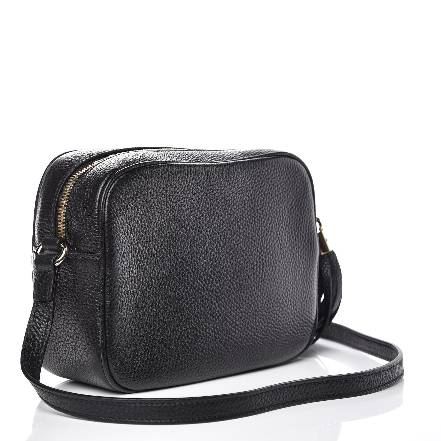 Gucci Pebbled Calfskin Small Soho Disco Bag Black 3 of 9