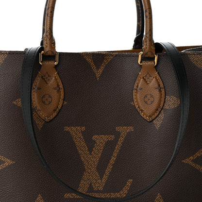 Louis Vuitton Reverse Monogram Giant Onthego MM 6 of 9