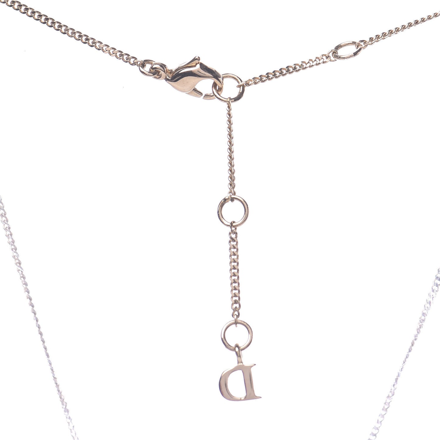 Metal Enamel Cannage Heart Pendant Necklace White Gold