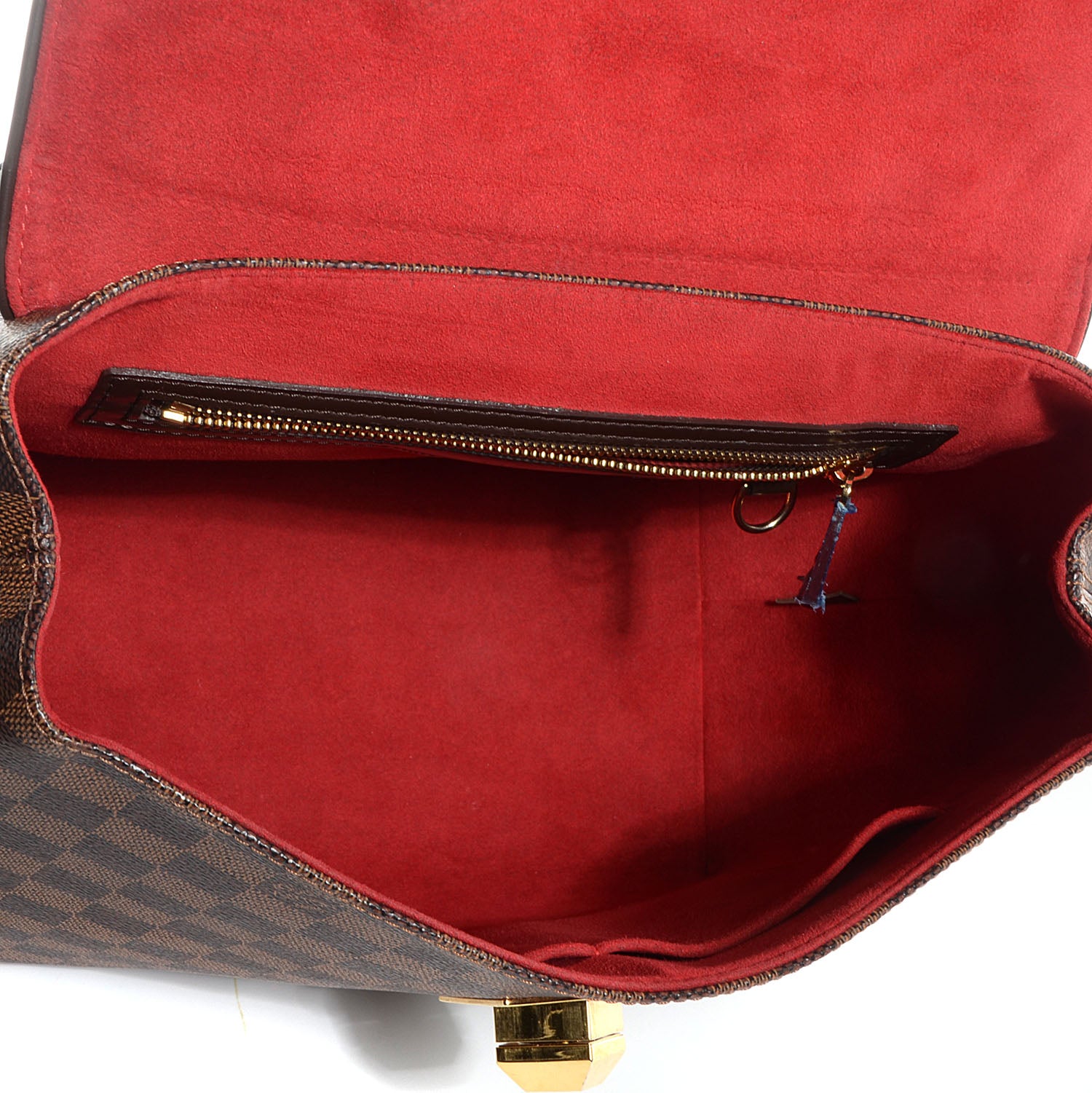 Louis Vuitton Damier Ebene Bergamo MM 5 of 7