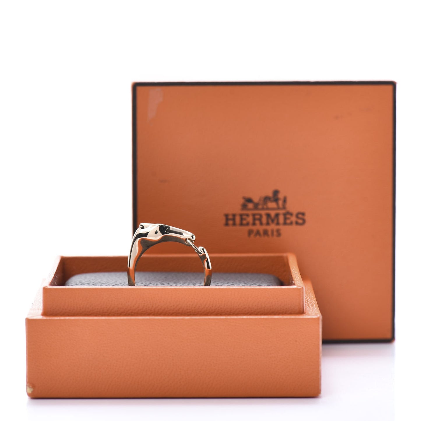 18K Rose Gold Diamond TPM Galop Ring 51 5.75