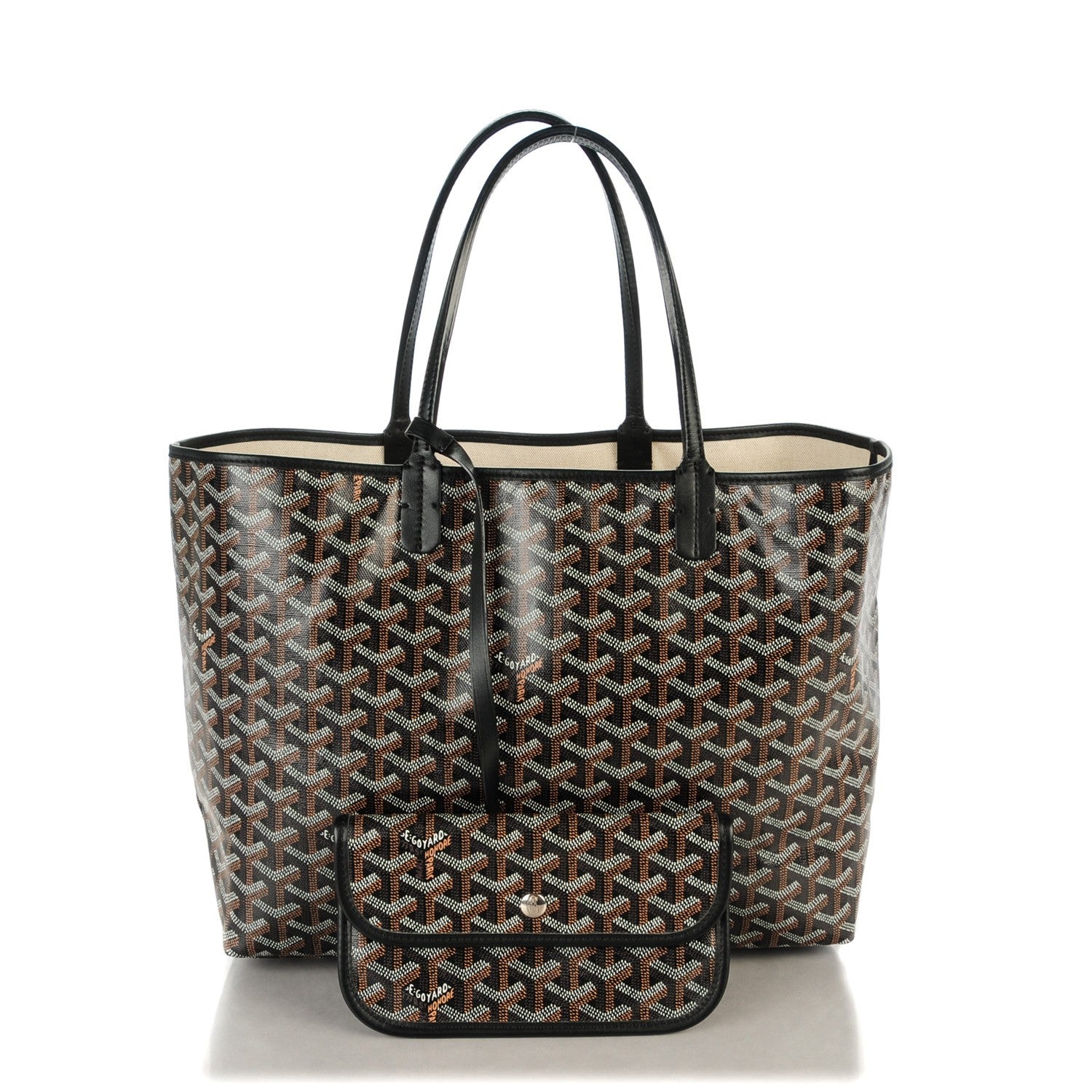 Goyard Goyardine Saint Louis PM Black 1 of 7