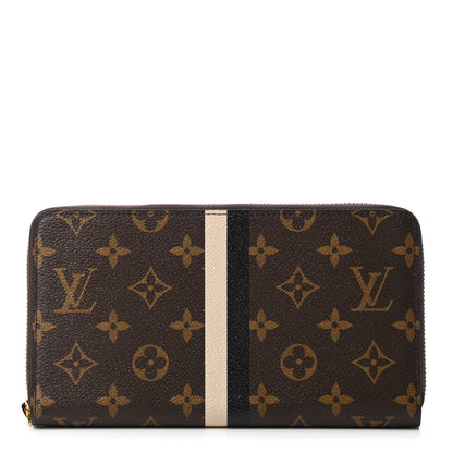 Louis Vuitton Monogram My LV Heritage Zippy Organizer Wallet Ivory Black 1 of 4