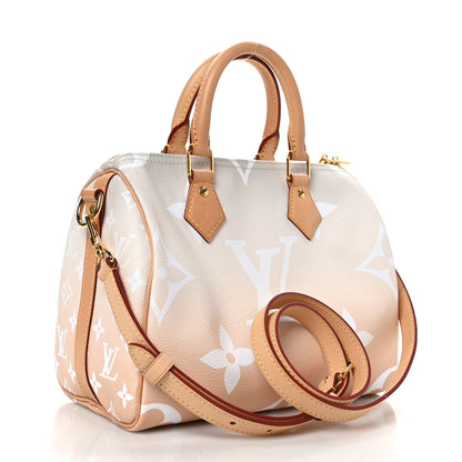 Louis Vuitton Monogram Giant By The Pool Speedy Bandouliere 25 Brume 3 of 10