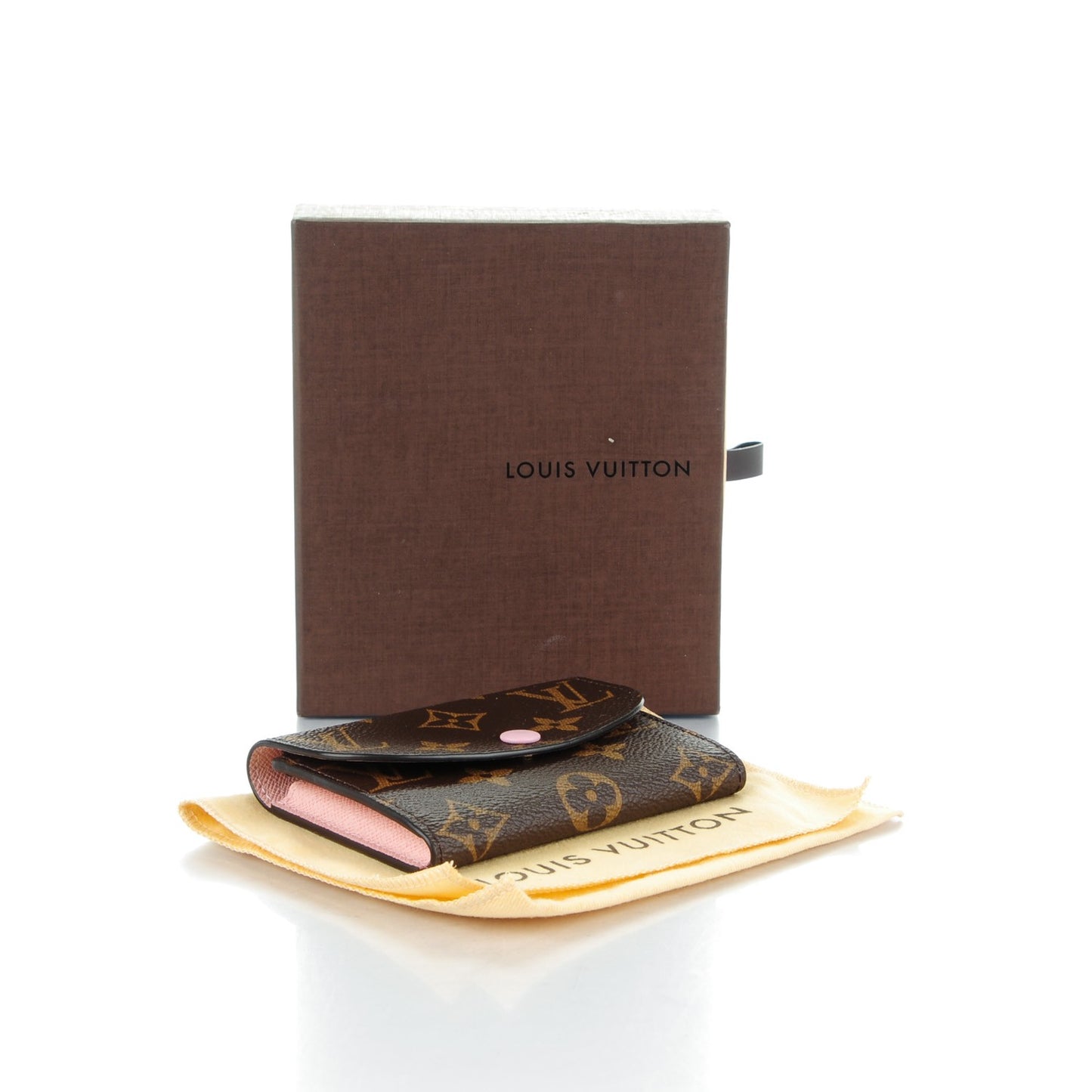 Monogram Rosalie Coin Purse Rose Ballerine