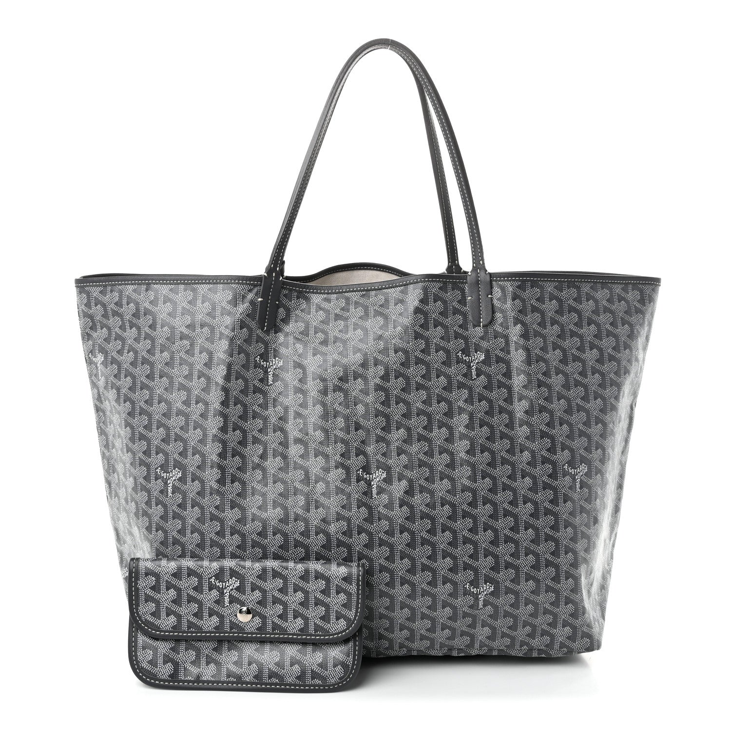 Goyard Goyardine Saint Louis GM Grey 3 of 11