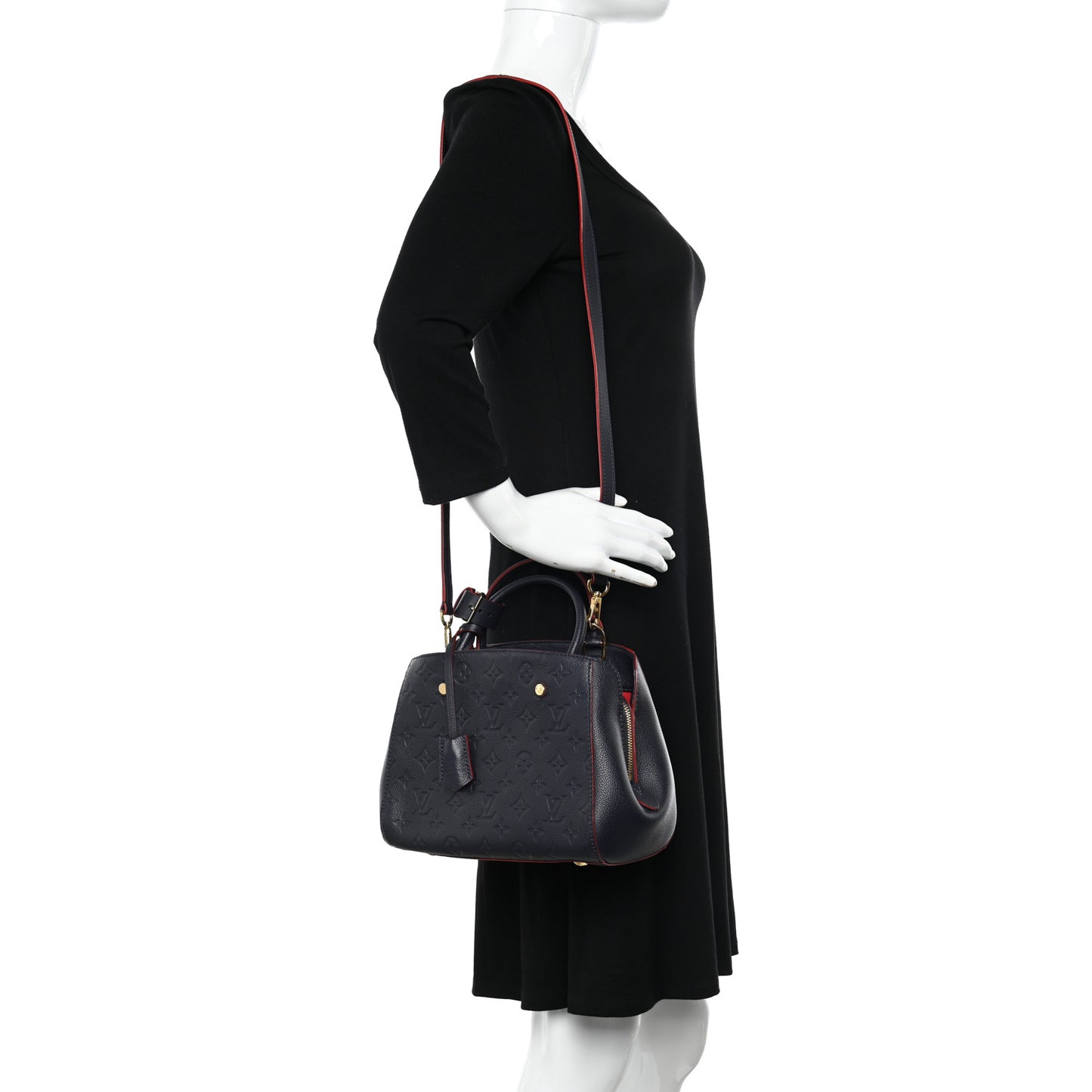 Empreinte Montaigne BB Marine Rouge