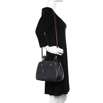 Louis Vuitton Empreinte Montaigne BB Marine Rouge 2 of 12