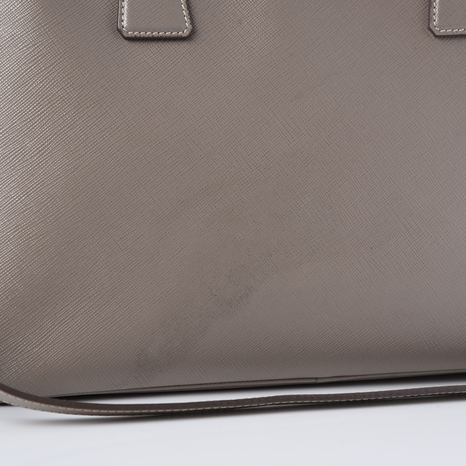 Prada Saffiano Lux Medium Tote Argilla 15 of 18