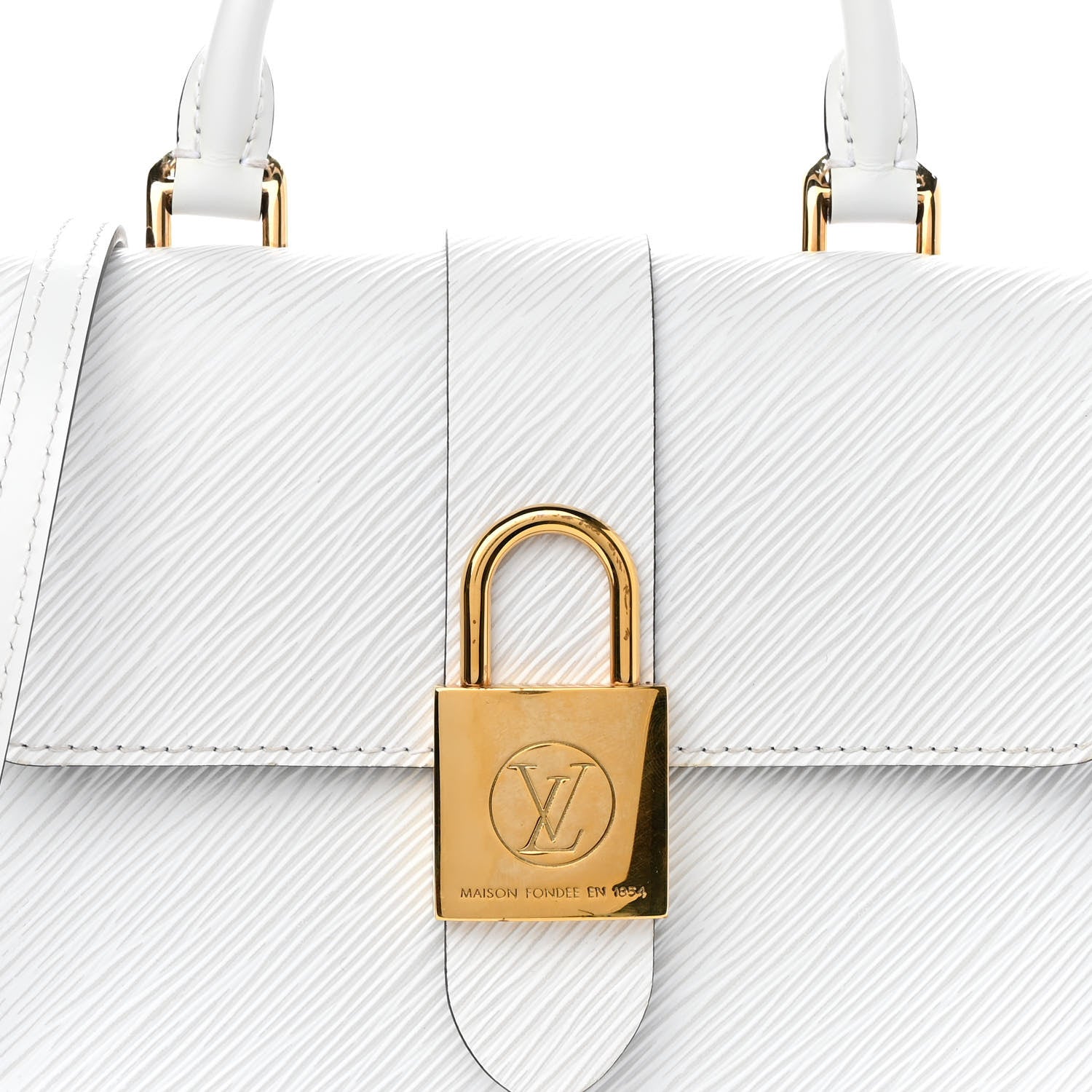 Louis Vuitton Epi Locky BB White 8 of 9