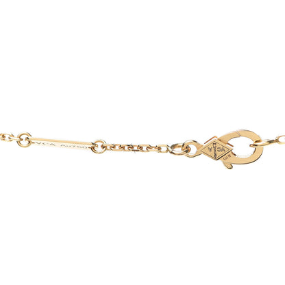 Van Cleef & Arpels 18K Yellow Gold Guilloche Vintage Alhambra Pendant Necklace 6 of 8
