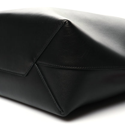 Celine Shiny Smooth Calfskin Twisted Cabas Ivory Black 12 of 12