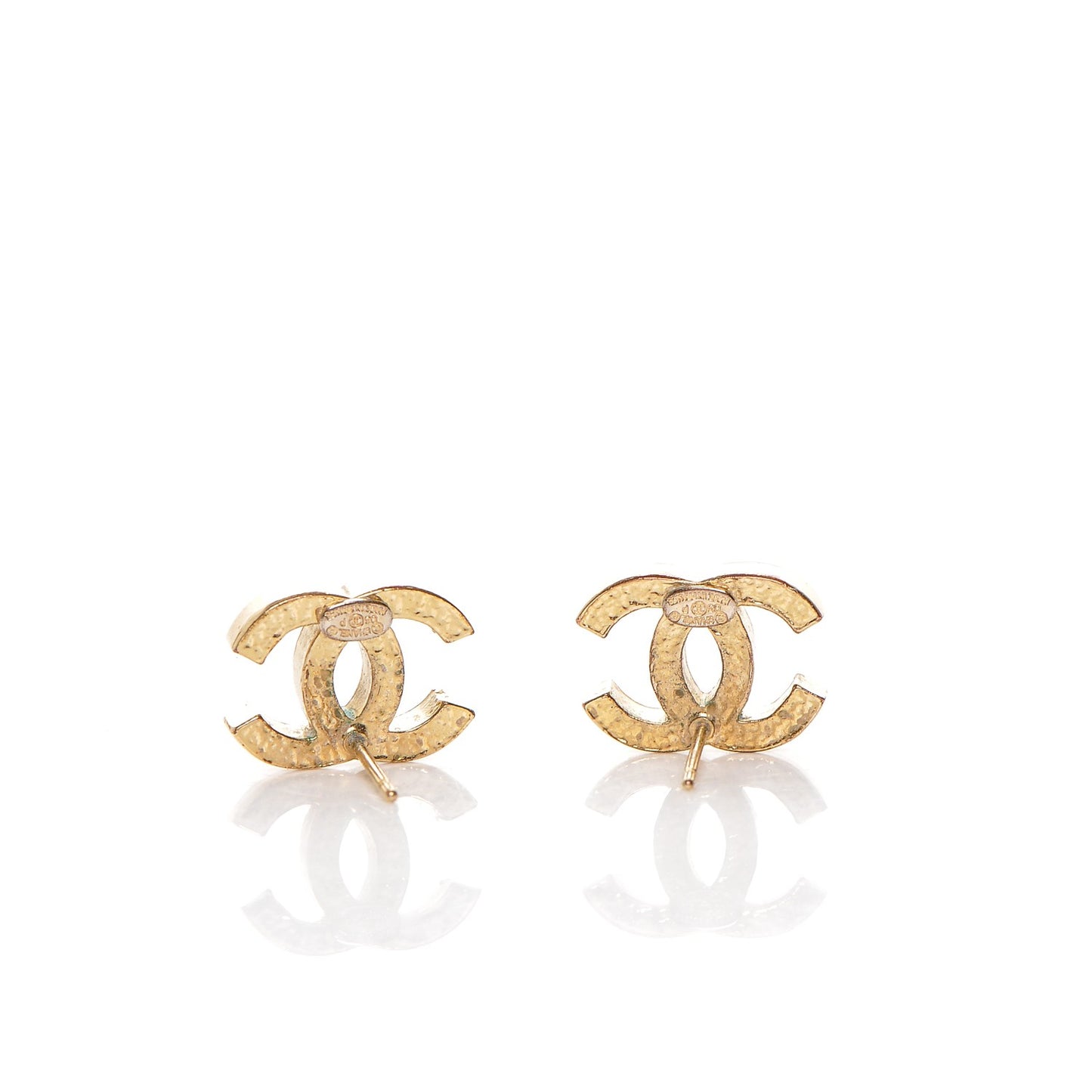 CC Earrings Gold