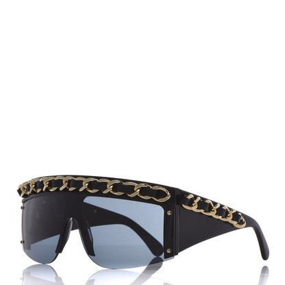 Chanel Chain Sunglasses 0026 Black 1 of 6