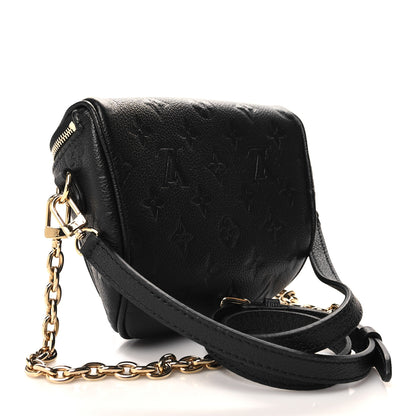 Louis Vuitton Empreinte Mini Bumbag Black 3 of 10