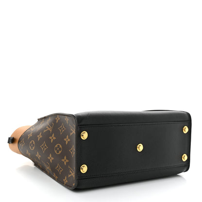 Louis Vuitton Calfskin Monogram On My Side Black 4 of 9
