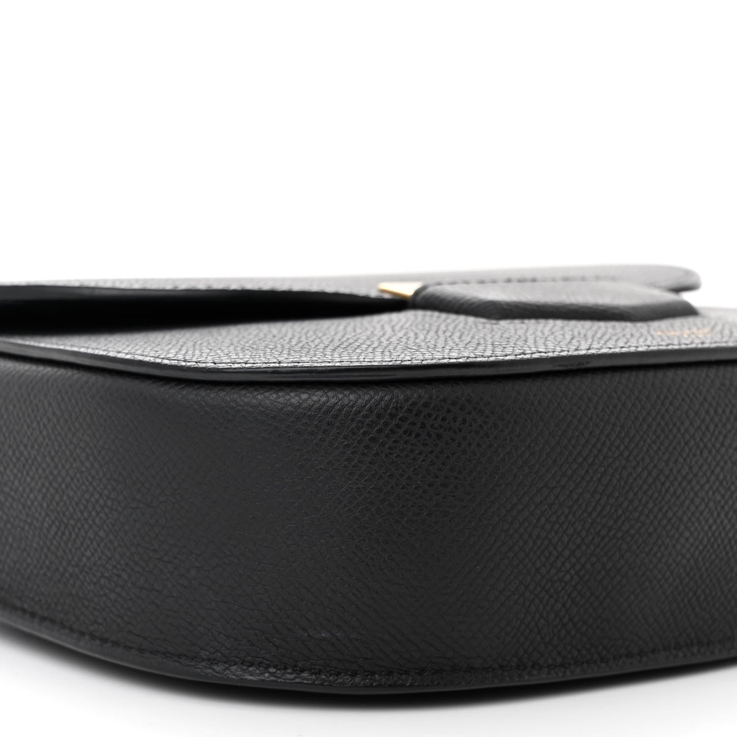 Celine Grained Calfskin Small Trotteur Black 9 of 10