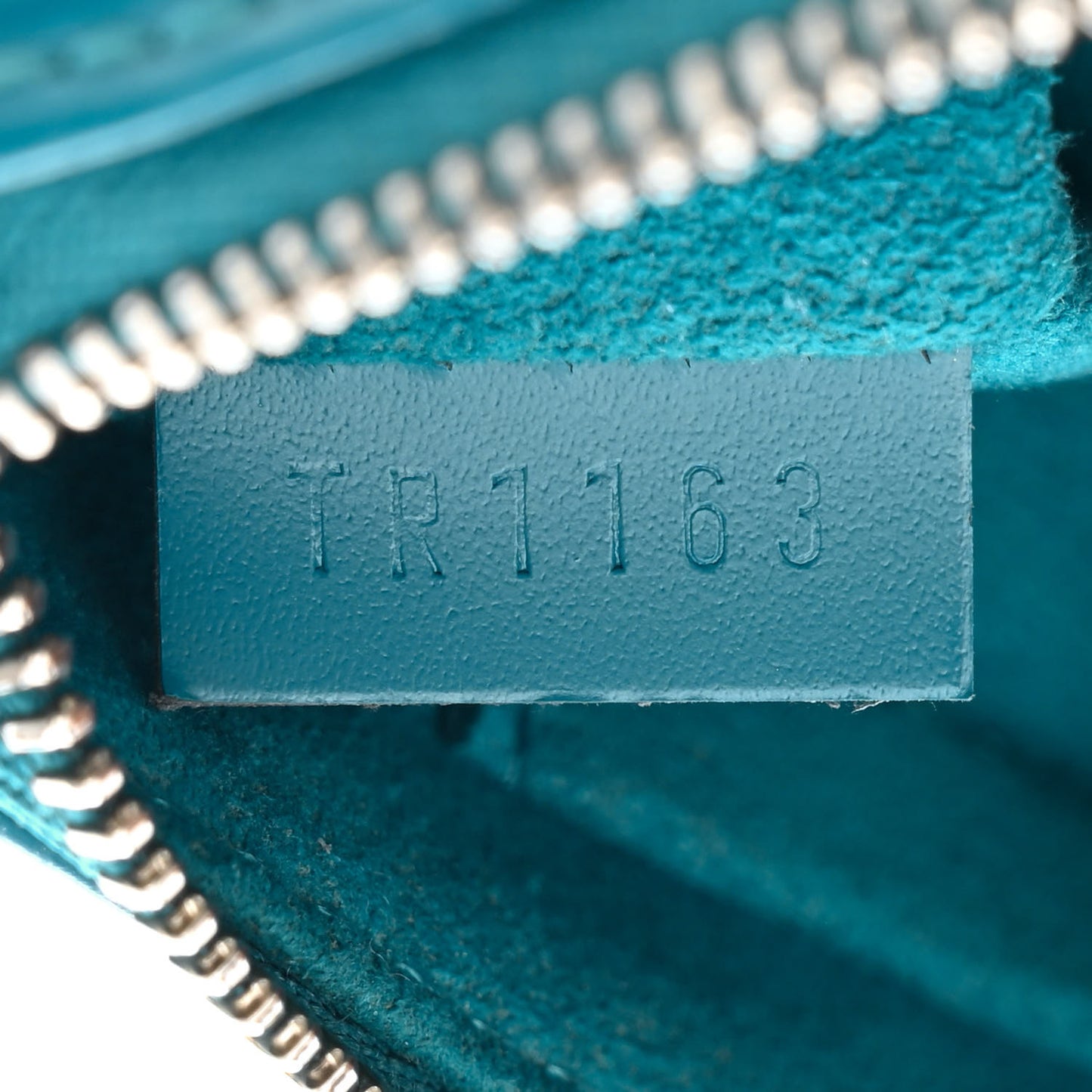 Epi Pochette Accessories NM Cyan