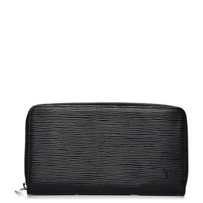 Louis Vuitton Epi Zippy Organizer Wallet Black 1 of 6