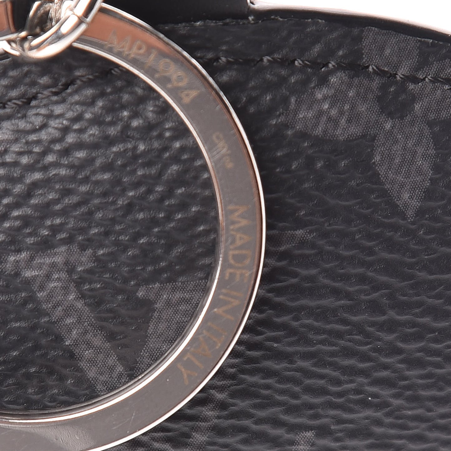 Calfskin Monogram Eclipse Pig Bag Charm Key Holder