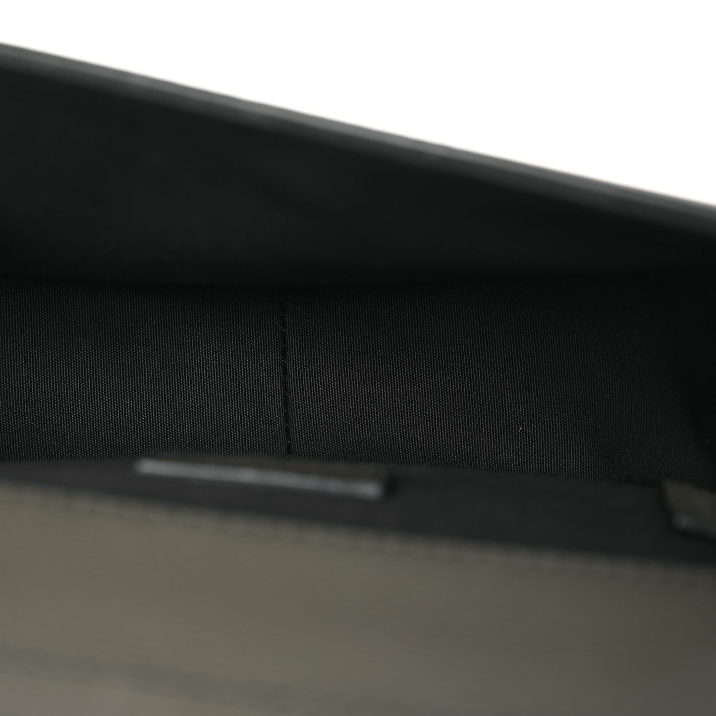 Grained Calfskin Mini Gallop Bag With Strap Green