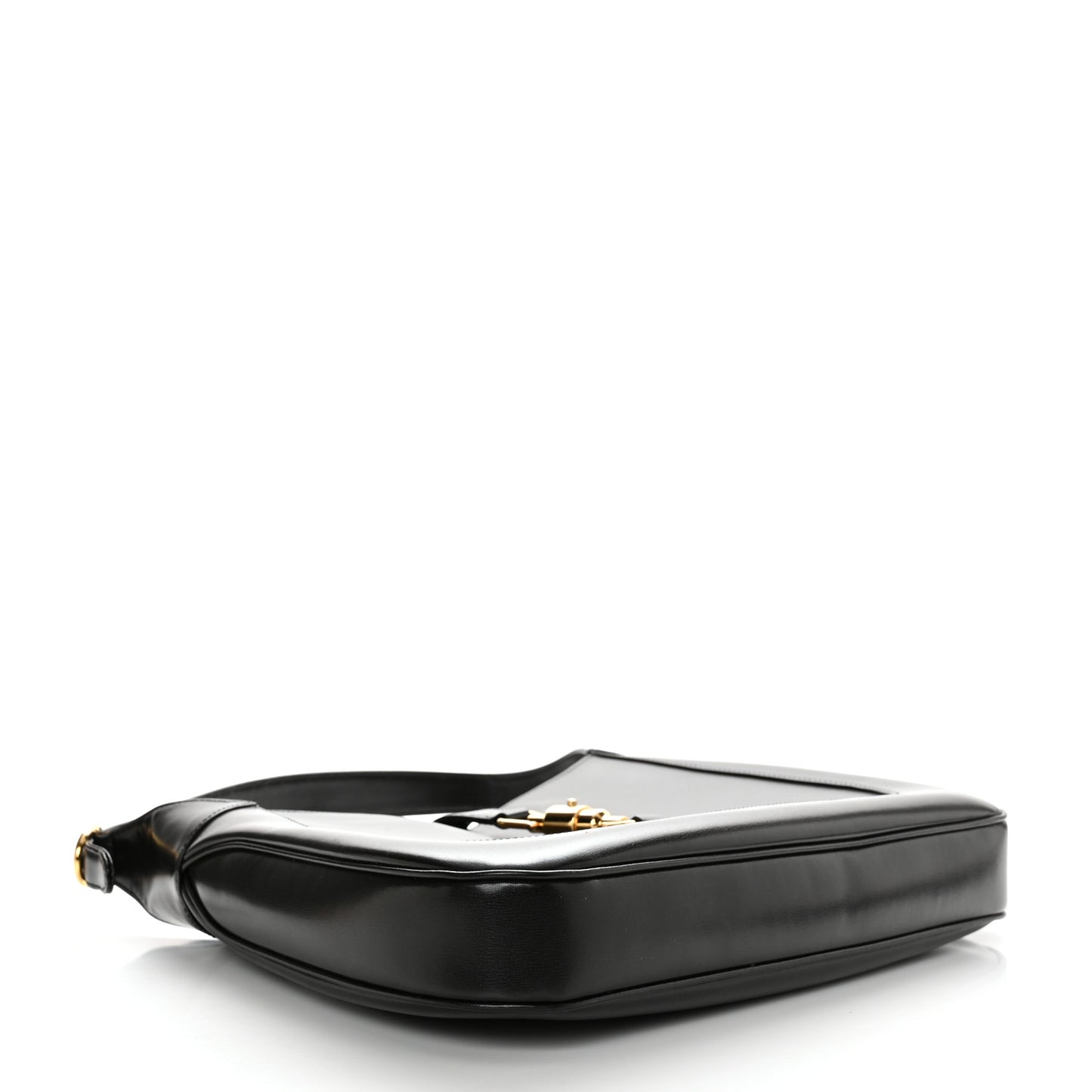 Boarded Dyana Lux Calfskin Medium Jackie 1961 Hobo Black