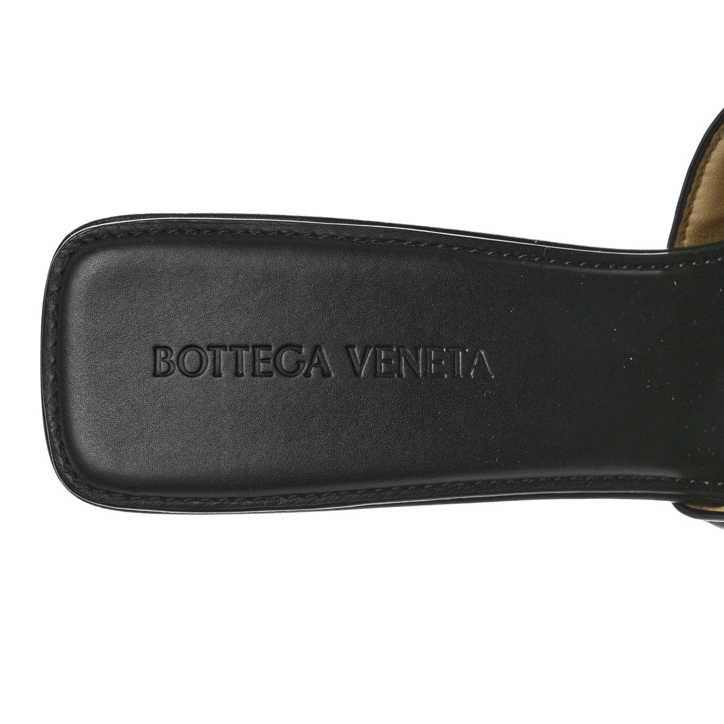 Vienna Calfskin The Band Mule Sandals 37 Black