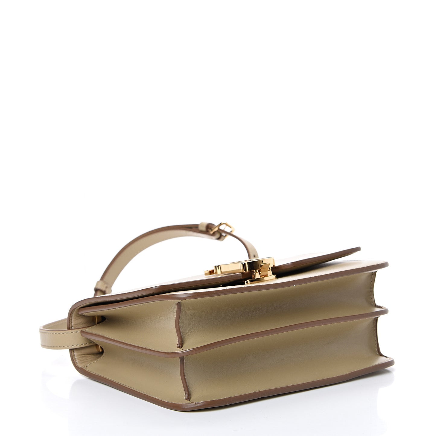 Calfskin Small TB Bag Honey