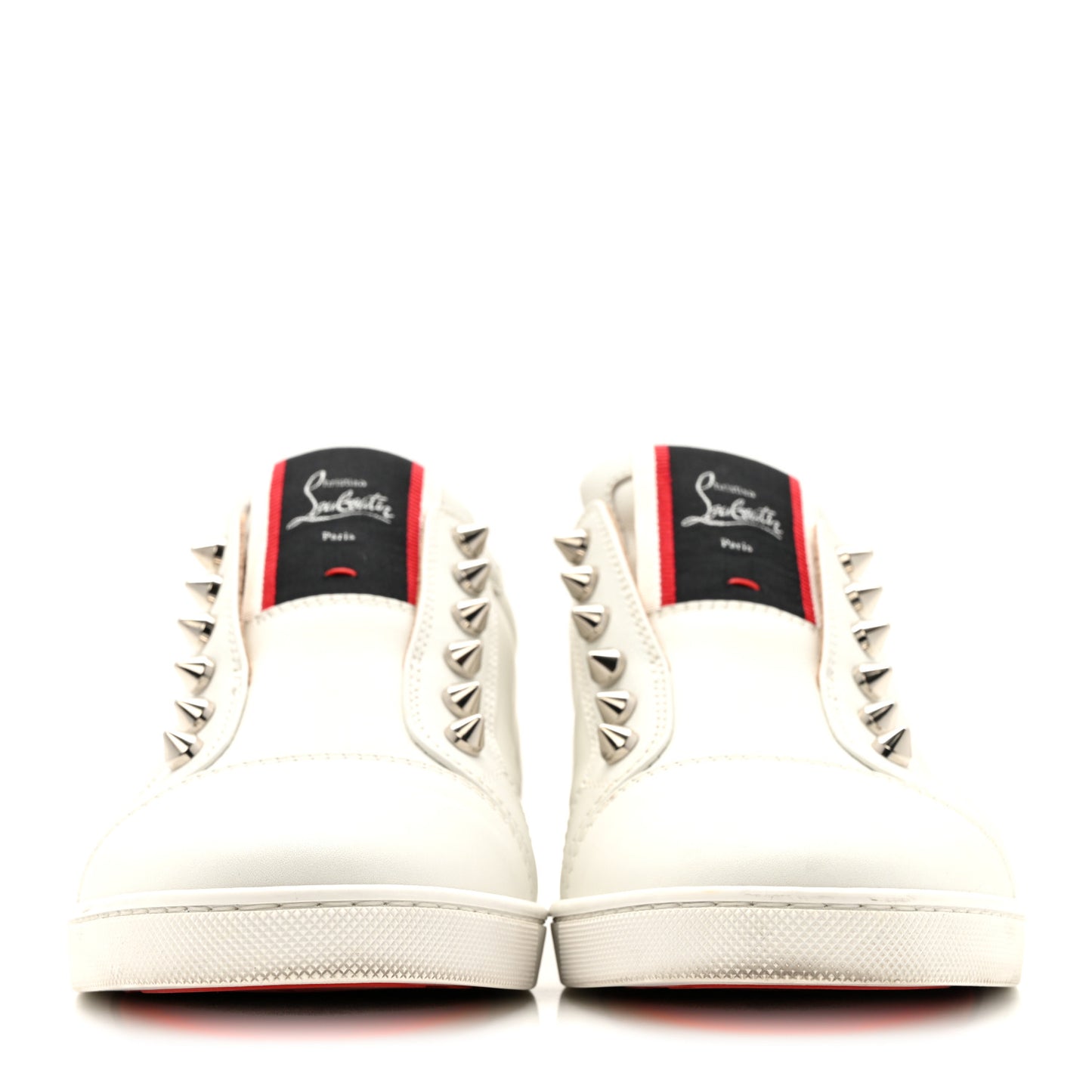 Calfskin Womens F.A.V Fique A Vontade Flat Sneakers 38 White