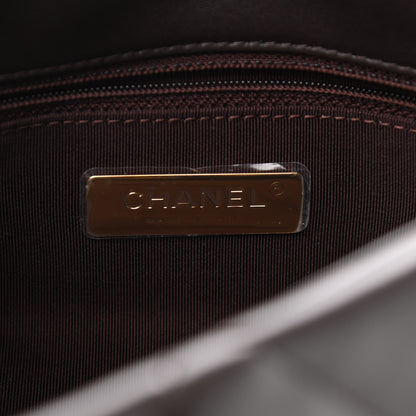 Chanel Lambskin Quilted Large Chanel 19 Flap Dark Brown 6 of 9