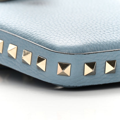 Valentino Garavani Grained Calfskin Rockstud Crossbody Phone Case Niagara 8 of 11