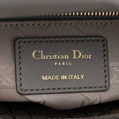 Christian Dior Lambskin Cannage Small Lucky Badges My Lady Dior Grey 6 of 19