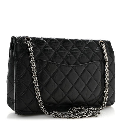Chanel Aged Calfskin Quilted 2.55 Reissue 226 Flap Black 3 of 12