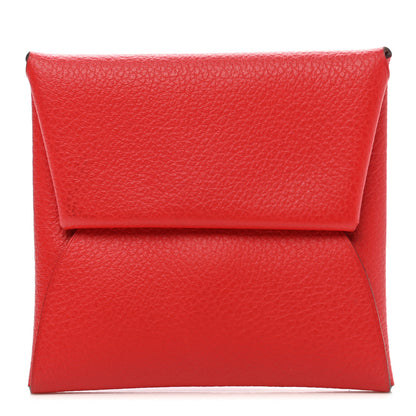 Hermes Evercolor Bastia Coin Purse Rouge Coeur 1 of 8