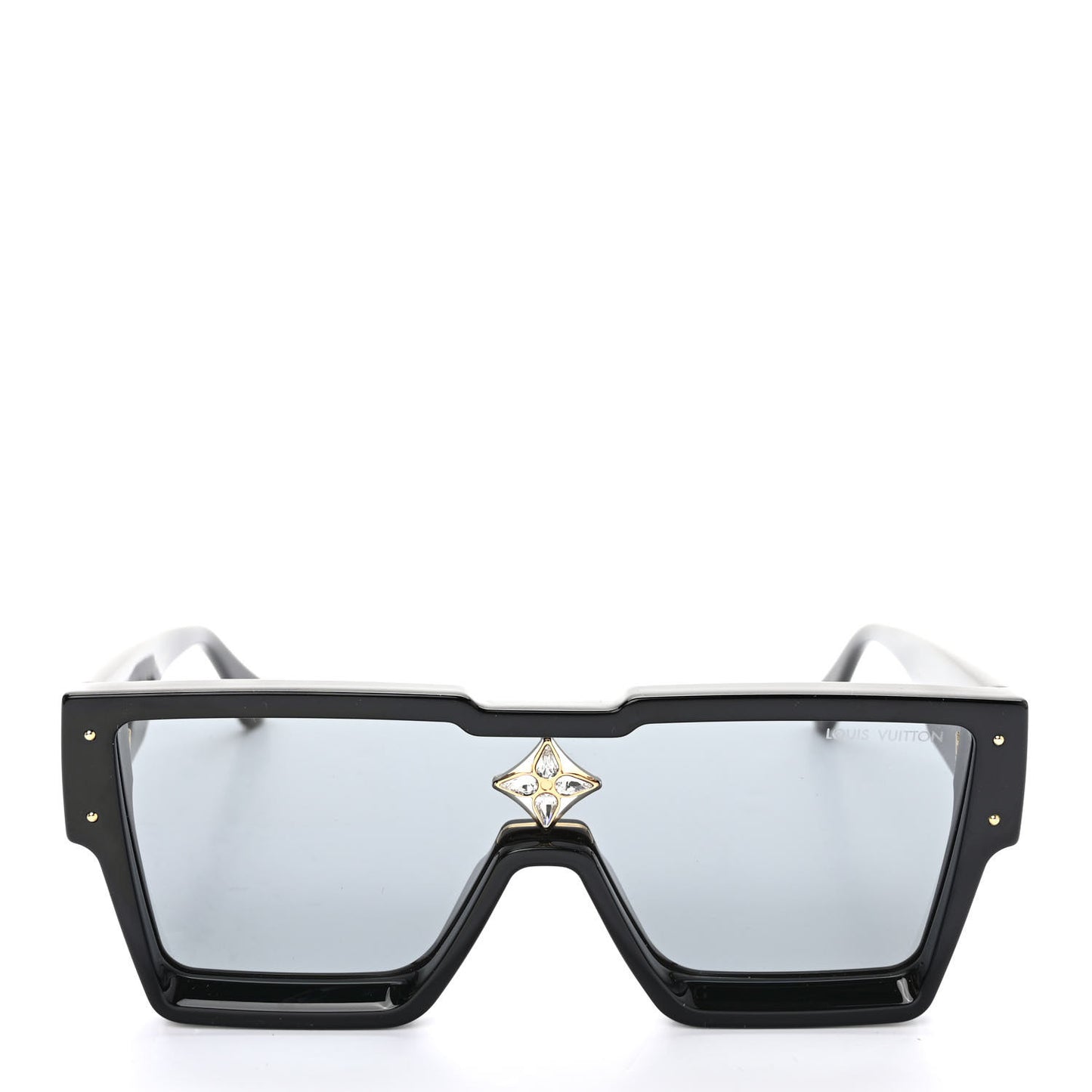 Acetate Cyclone Sunglasses Z1578E Black