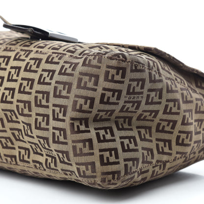 Fendi Zucchino Mama Baguette Dark Brown 7 of 11