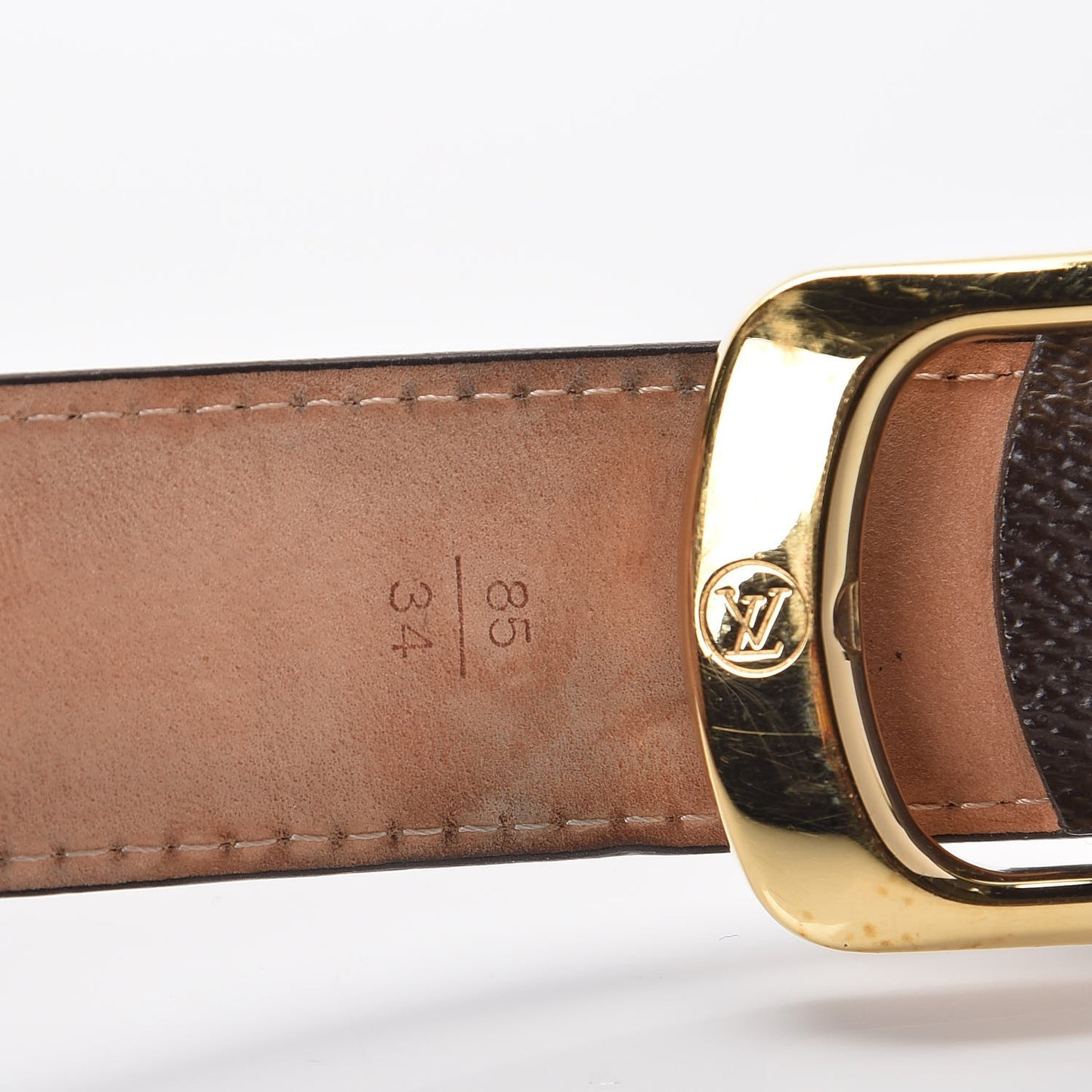 Monogram Ellipse Belt 85 34